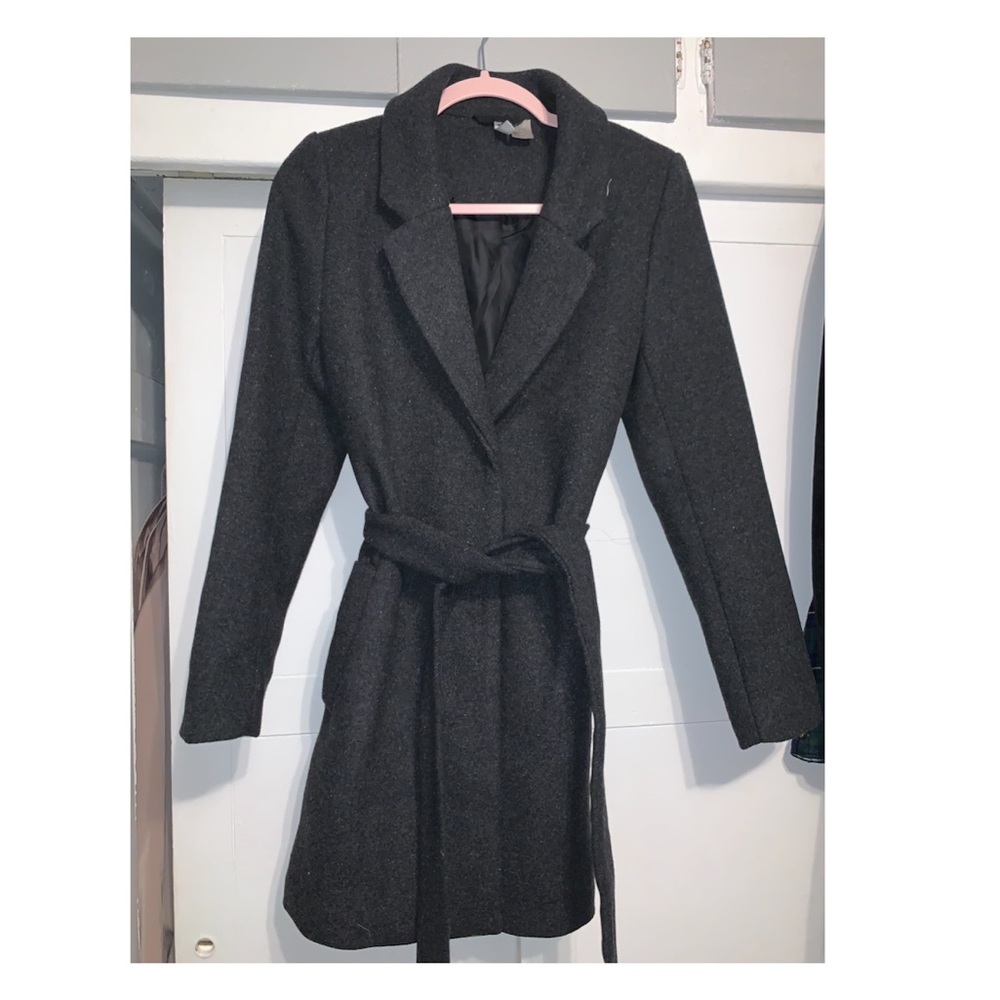 H&M DIVIDED LONG COAT